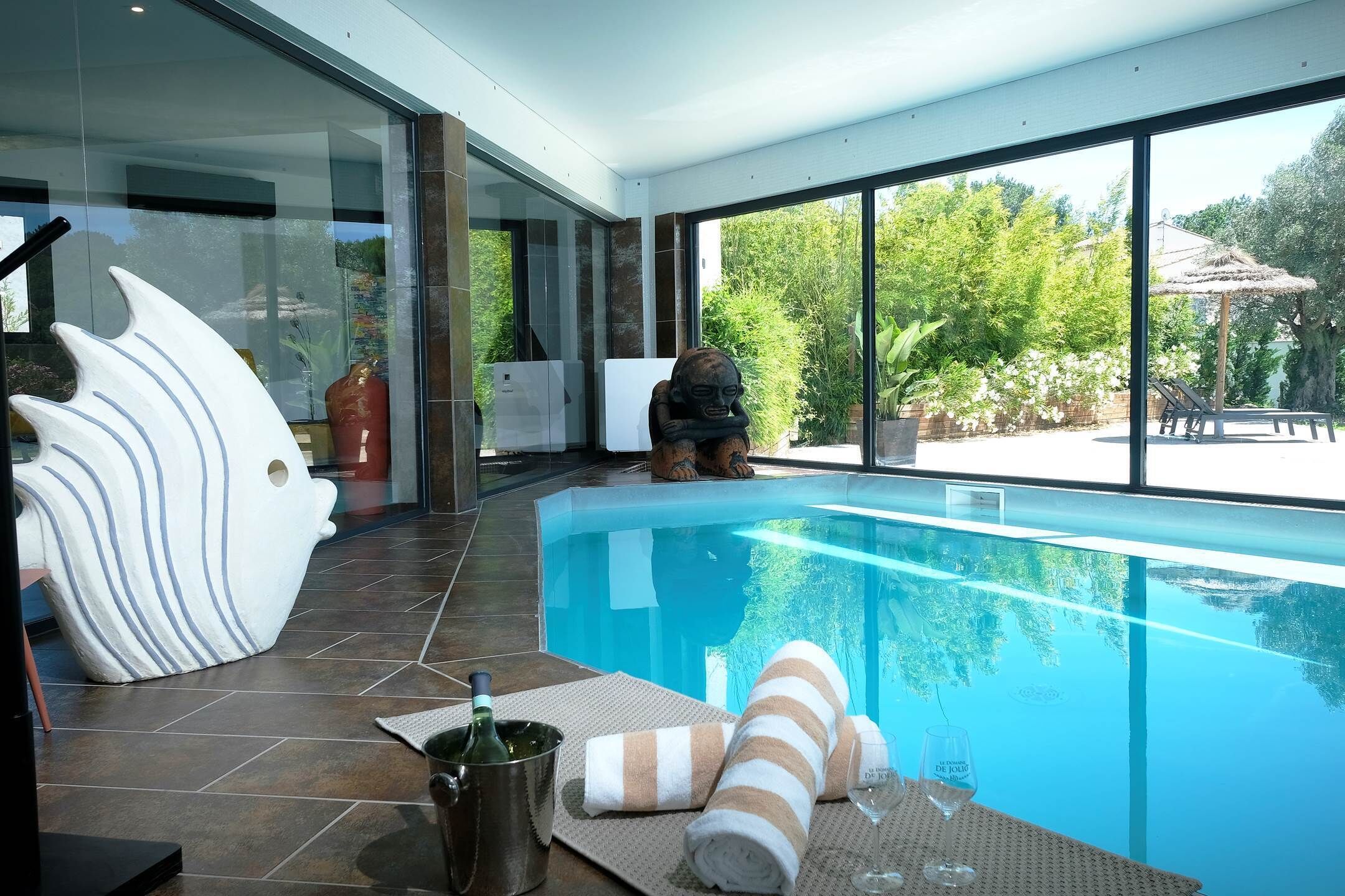 Piscina climatitzada 