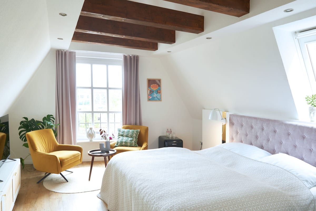 Familienzimmer, Hafenblick | Kostenlose Minibar, kostenloses WLAN