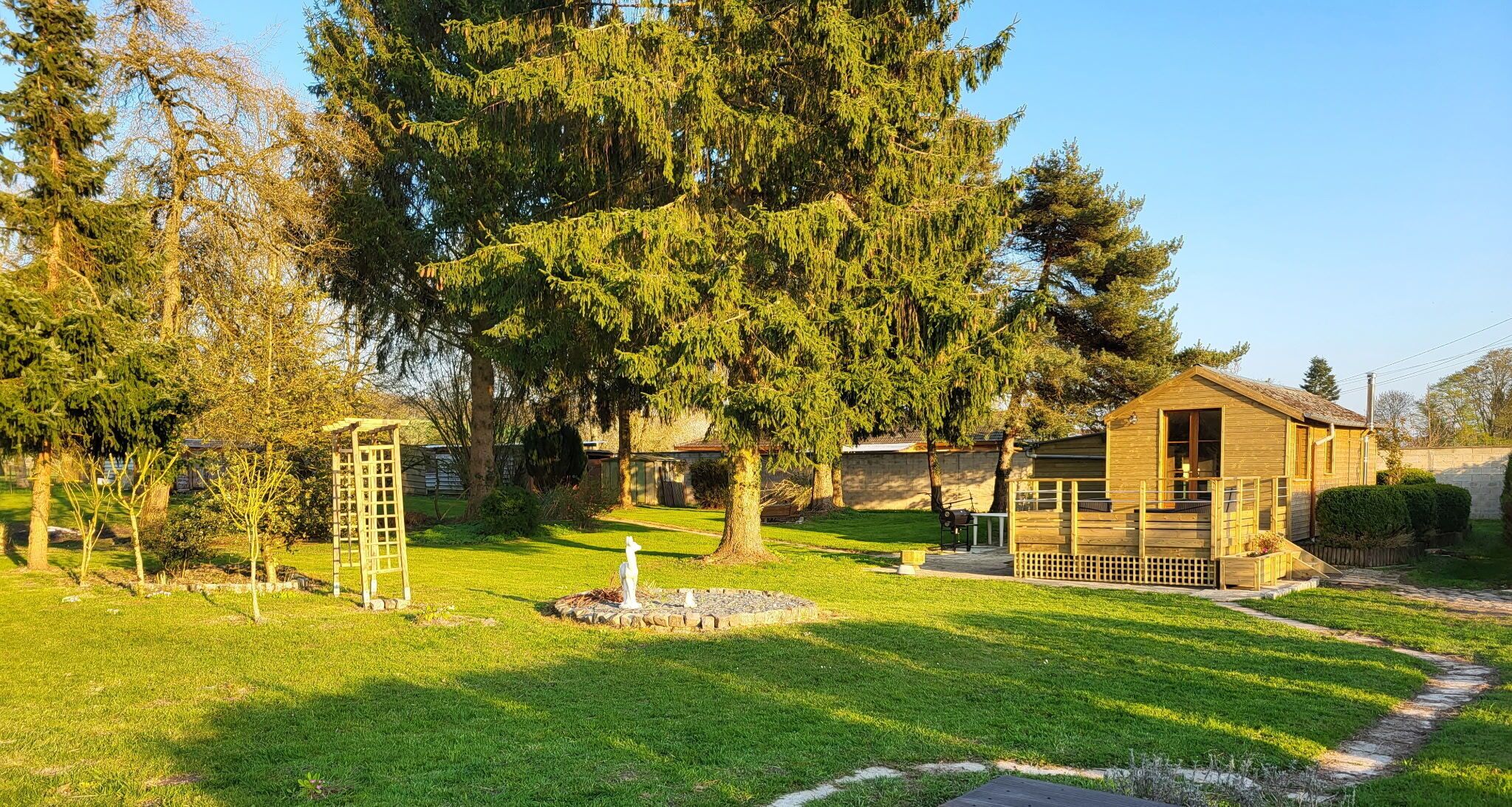 Enceinte de l’hébergement