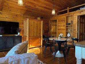 Dining - Relaxing getaway at the Blake Lake House! Lakefront cabin getaway! (Luck)