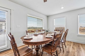 Dining - Big Foot Ranch Retreat – Spacious Idaho Home w/ View (Melba)
