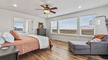 Desk, iron/ironing board, travel crib, WiFi