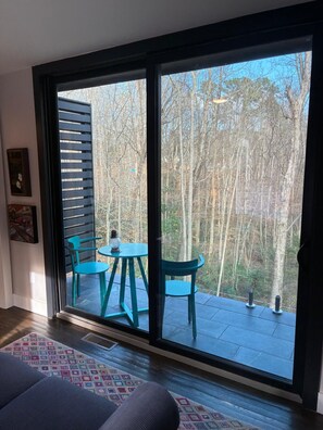 Interior - Eclectic 1BR Tiny Home Deck in the Trees + Parking (Tryon)