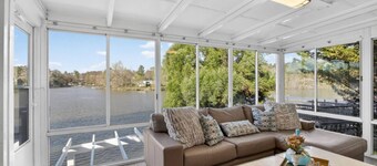 Lakefront Paradise w Private Dock & Stunning Views