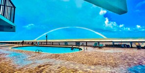 Pool - Incredible oceanfront condo with private balcony (Murrells Inlet)