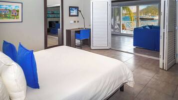 2 bedrooms, in-room safe, iron/ironing board, WiFi