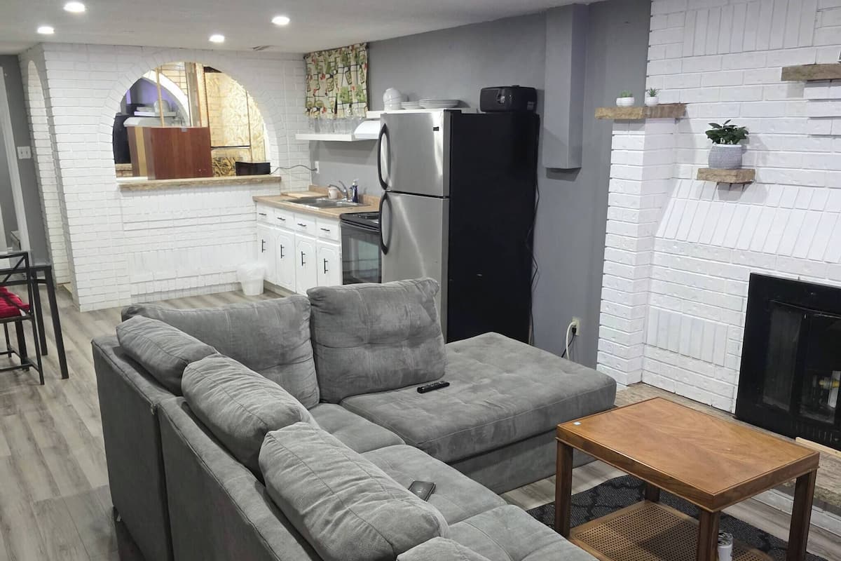 Nhà, 1 phòng ngủ, hút thuốc, lò sưởi | Phòng khách