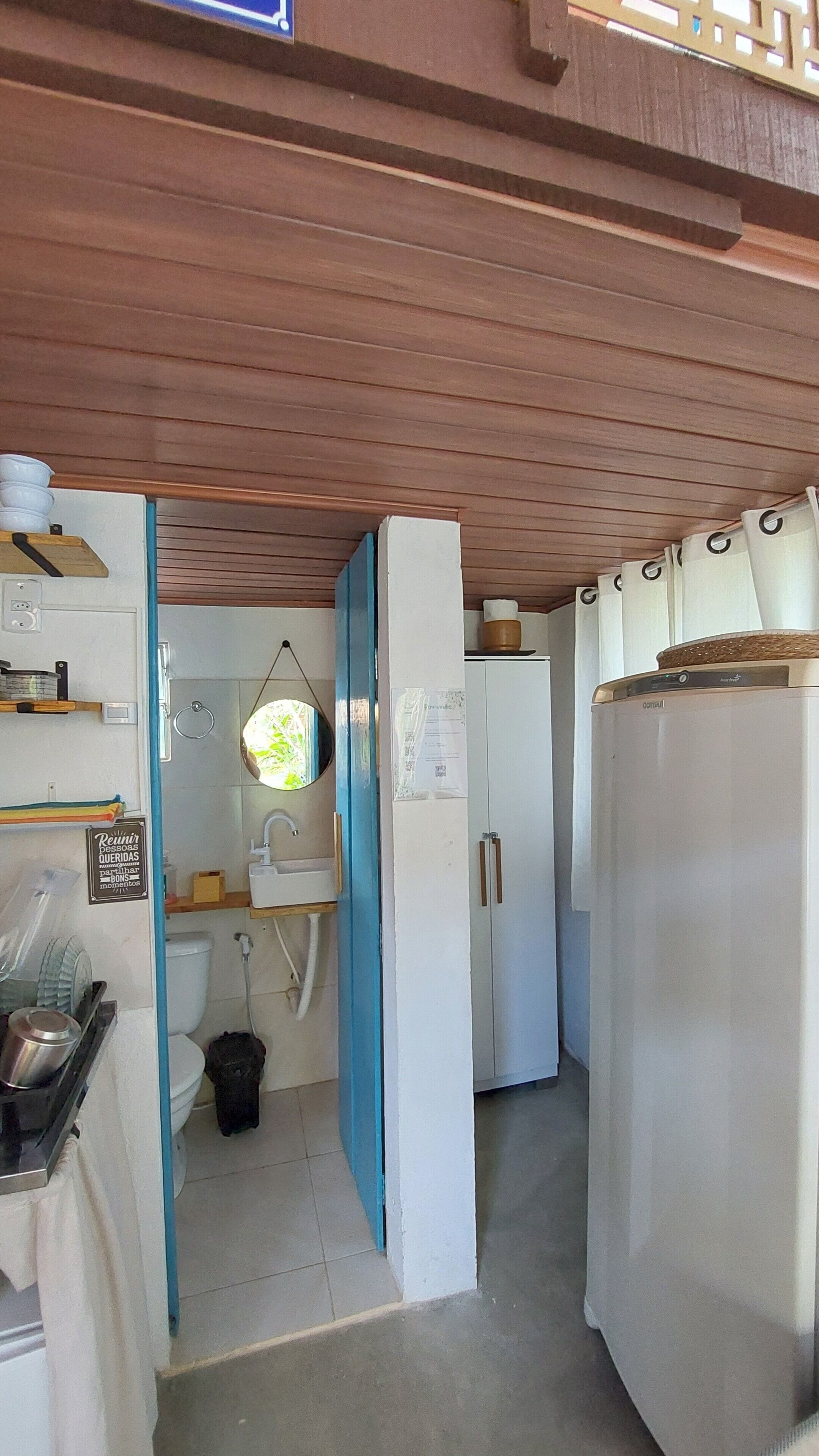Chalet, 1 Bedroom, Partial Sea View | Bathroom | Shower, towels, toilet paper
