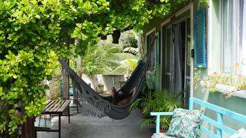 Familiehytte, sjøutsikt | Lanai