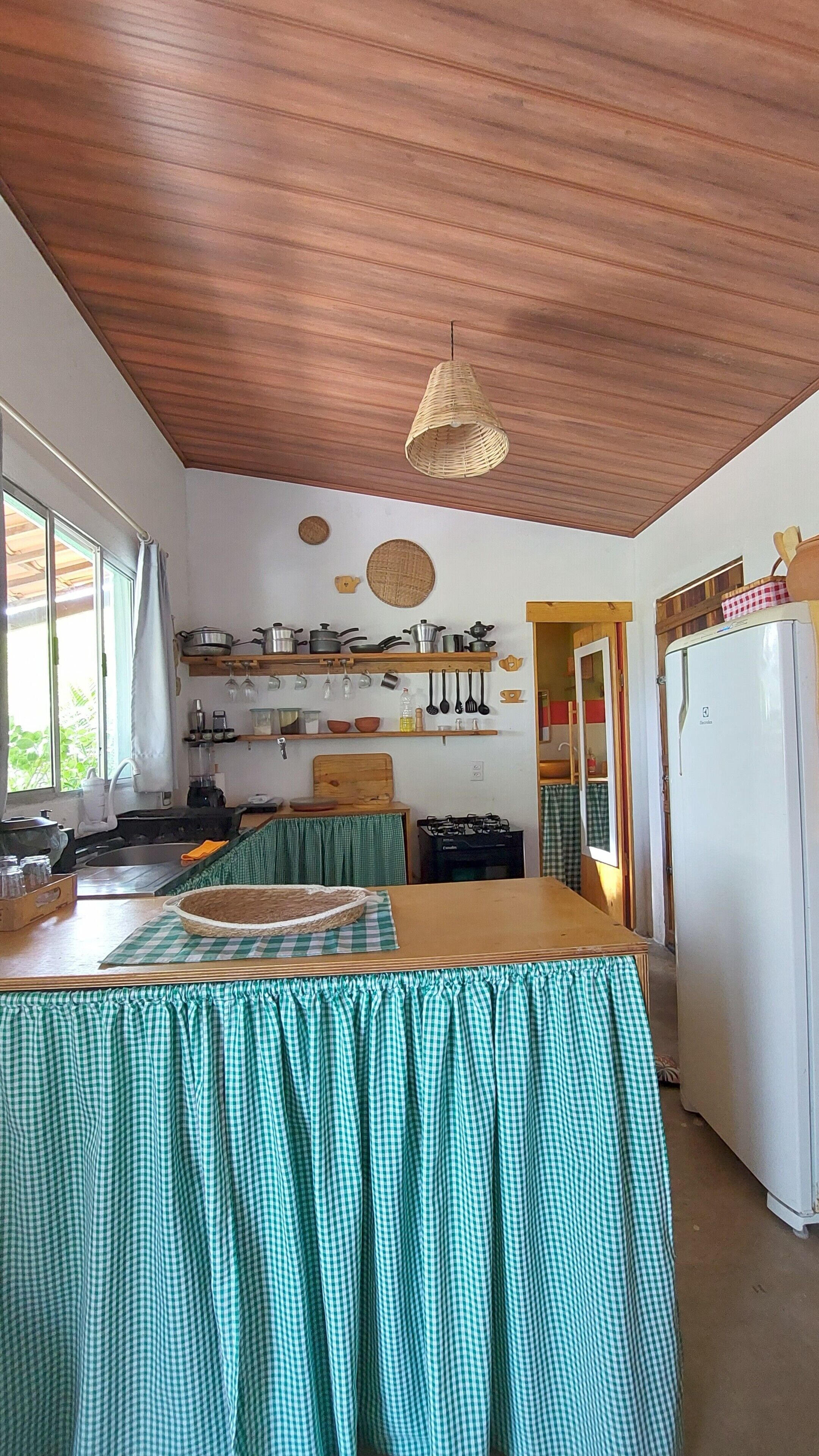 Maison, 1 chambre, vue mer | Cuisine privée | Grand réfrigérateur, plaque de cuisson, cafetière/bouilloire