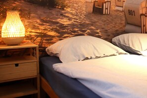 1 quarto, berço de viagem, Wi-Fi de cortesia, roupa de cama