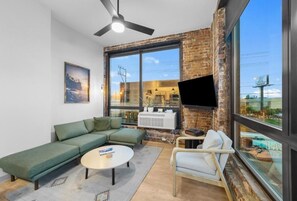 Classic Apartment | Living area - Enger Lofts Hotel & Marketplace (Duluth)