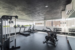 Fitness facility - Boho-Chic Apartment in Aldea Zama, Tulum (Tulum)