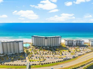 Exterior - Gulf-Front 11th Floor - Emerald Water, Beautiful Sunsets & Family Resort Pools (Panama City Beach)