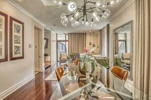Deluxe Apartment, Balcony, City View | Interior - Luxurious Two-Bedroom Apartment (Sandton)