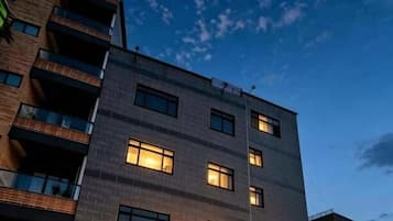 Fassade der Unterkunft