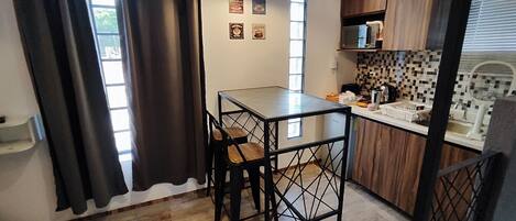 Appartement Confort, vue ville | Restauration