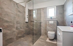 Shower, hair dryer - 3 bedroom gorgeous apartment in Zadar (Zadar)