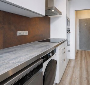 Fridge, microwave, oven, dishwasher - Chez Gilles I Studio I Ambilly (Ambilly)