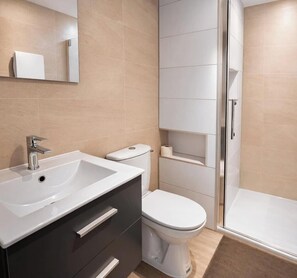 Shower, hair dryer - Chez Gilles I Studio I Ambilly (Ambilly)