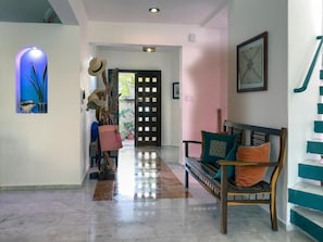 Superior House, Balcony, Beach View | Interior - Casa 4 Estaciones (Puerto Morelos)