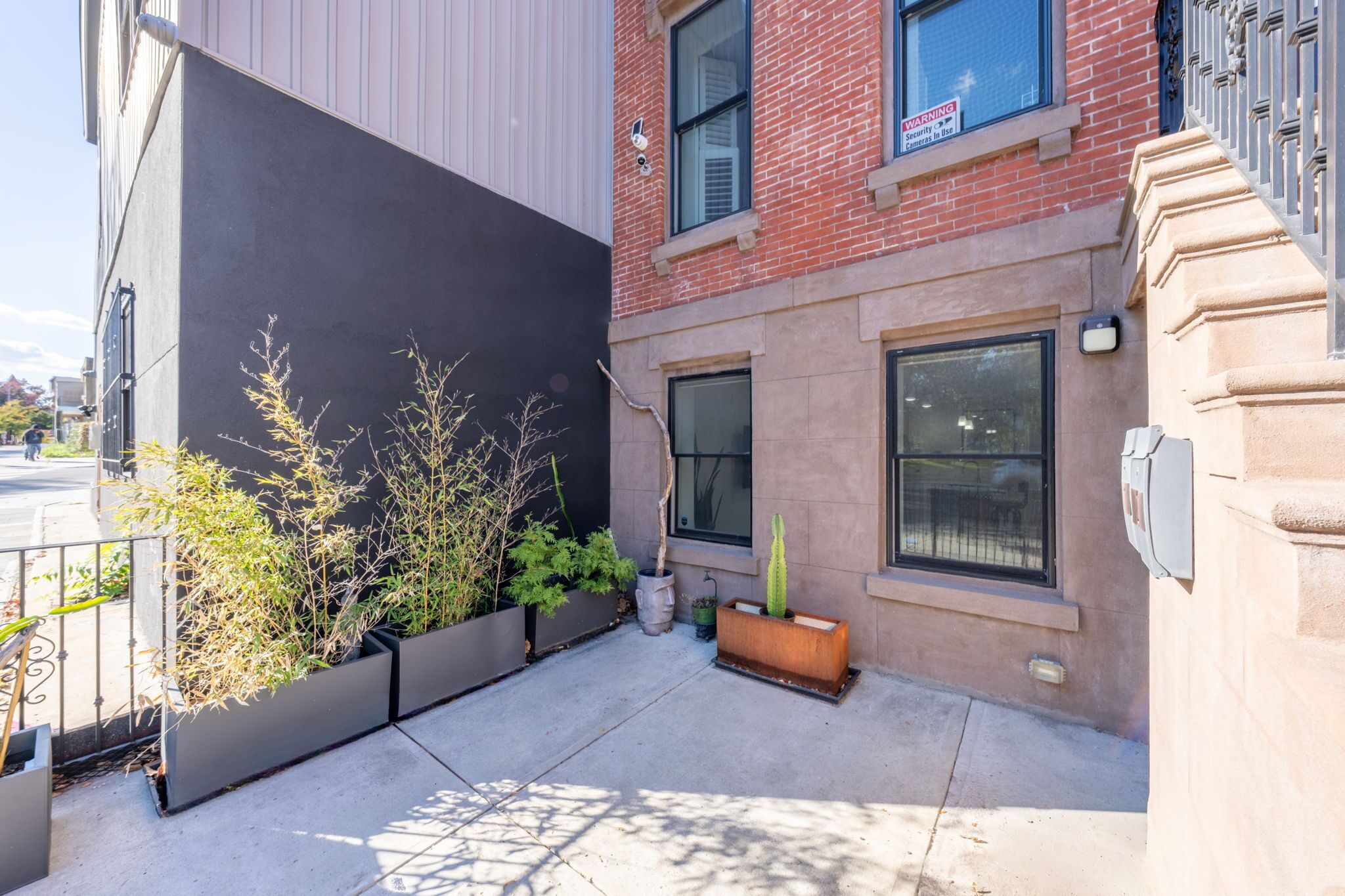 Enceinte de l’hébergement