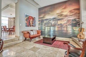 Casa de lujo, 4 habitaciones, vista al jardín | Interior