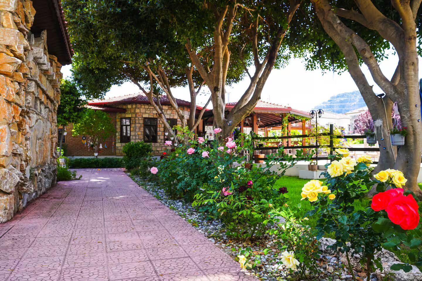 Terrein van de accommodatie