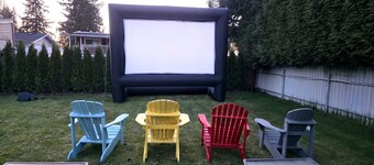 Near Vancouver: Backyard Cinema + Game