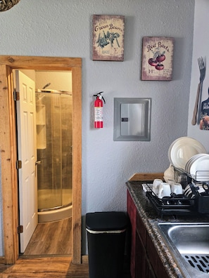 Interior - Fast WiFi, Cozy Desert Cabin In Stinnett TX, Quiet & Relaxing, Laundry Room (Stinnett)