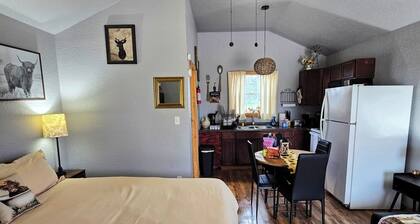 Fast WiFi, Cozy Desert Cabin In Stinnett TX, Quiet & Relaxing, Laundry Room
