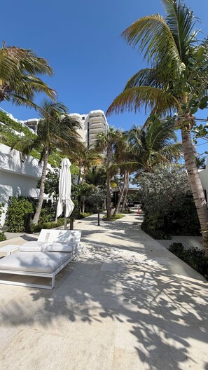 Overnattingsstedets uteområder