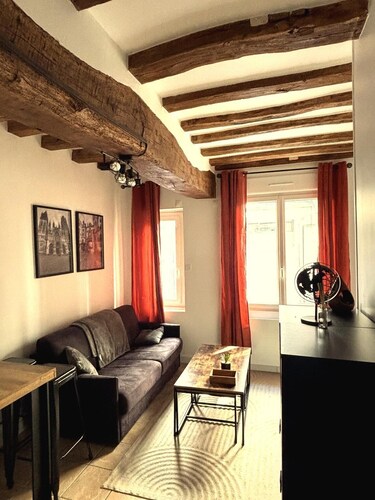 Charming apartment, Rouen center 4 pers quiet