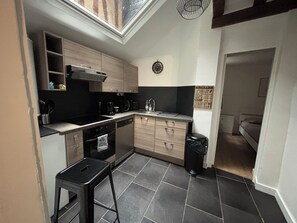 Private kitchen - Charming apartment, Rouen center 4 pers quiet (Rouen)