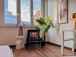 Iron/ironing board, free WiFi, bed sheets - Flatsharing - Gioia Orange Retreat – 3 Bedrooms (Milan)