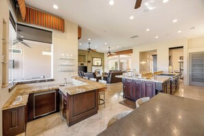 Interior - Tuscany | Pool, Spa, BBQ, Golf Views at PGA West! (La Quinta)