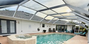 Pool - Family‑Friendly 2BR • Pool, Billiards, King Suite & Relaxing Outdoor Space (Bonita Springs)