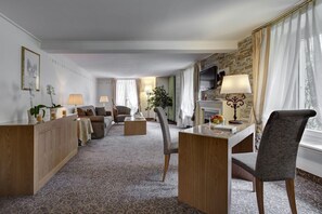 Living area - Les Sources Des Alpes (Leukerbad)
