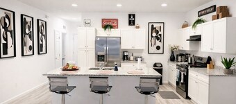 Spacious 5BR Home • Sleeps 10 • Fenced Yard