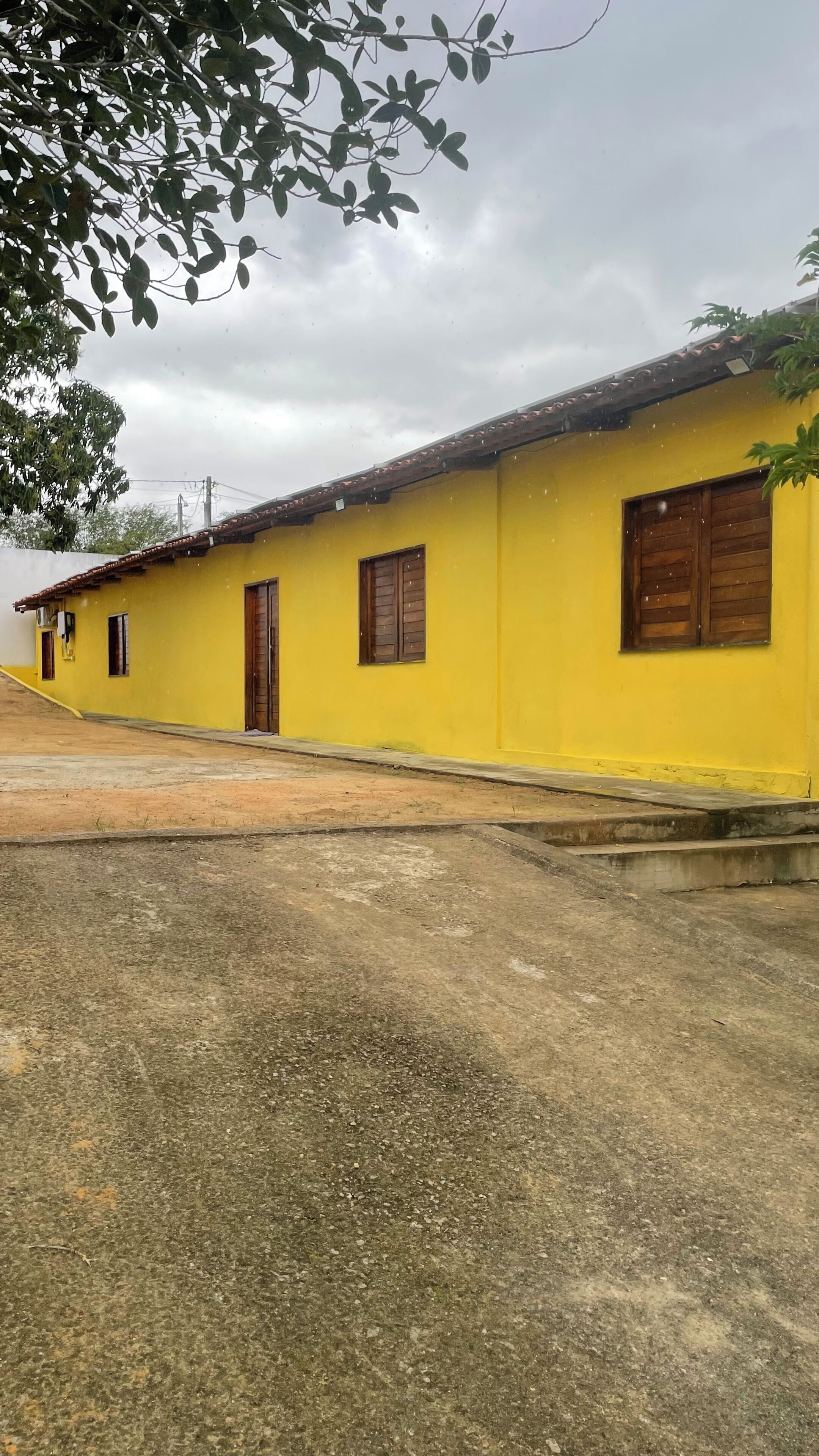 Fachada de la propiedad