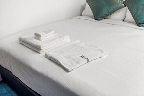 Elite Double Room, 1 Katil Ratu (Queen) | Cadar kapas Mesir, peralatan tempat tidur premium, tilam berlapik 