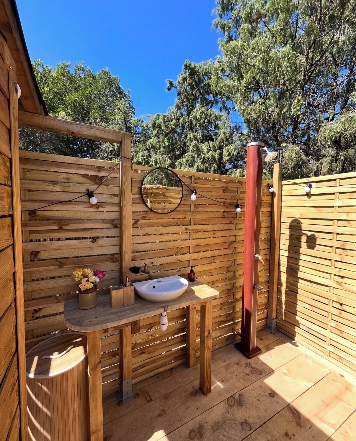 Enceinte de l’hébergement