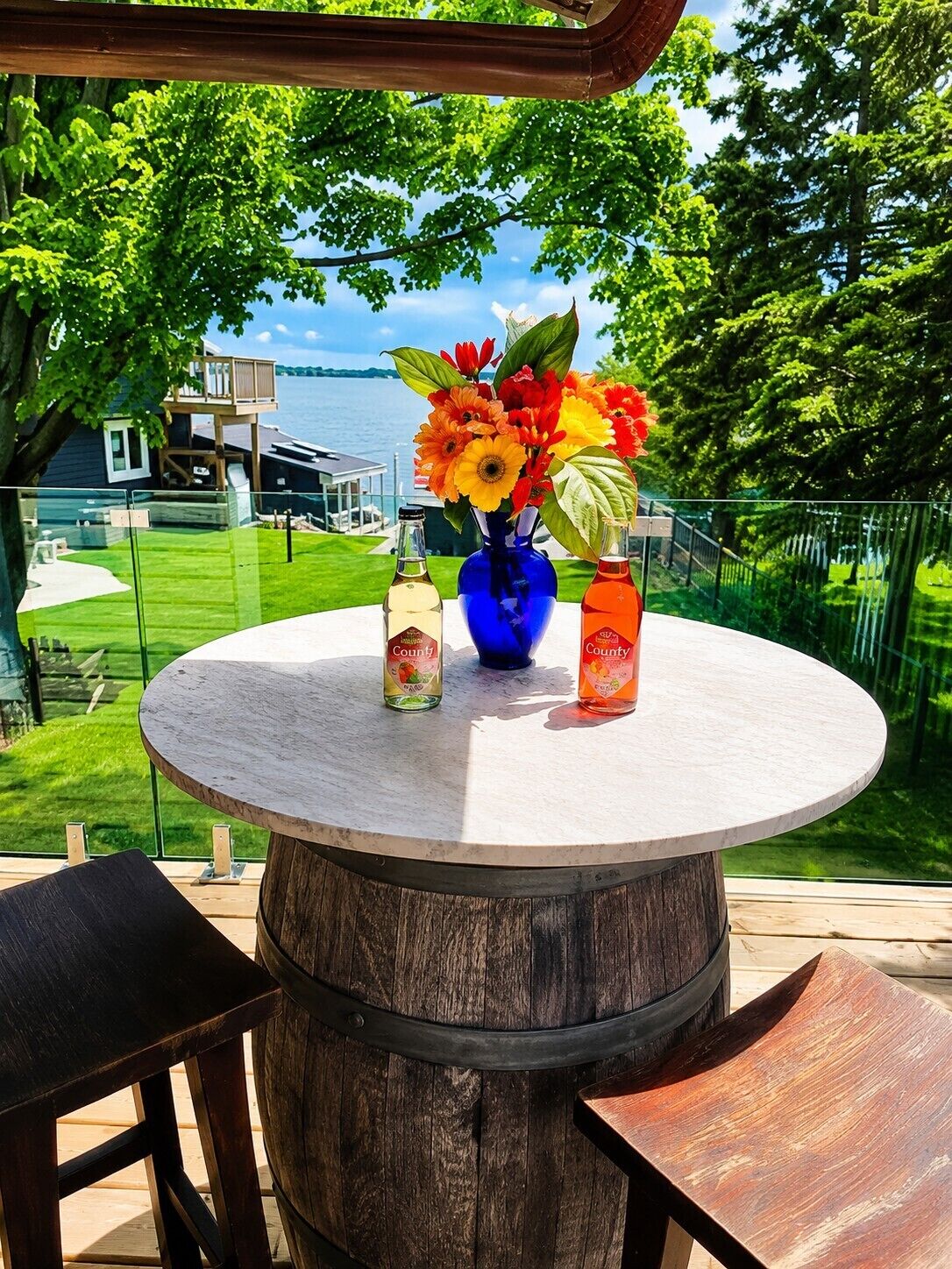 Bayview Barrel Bar & Outdoor Lounge Area