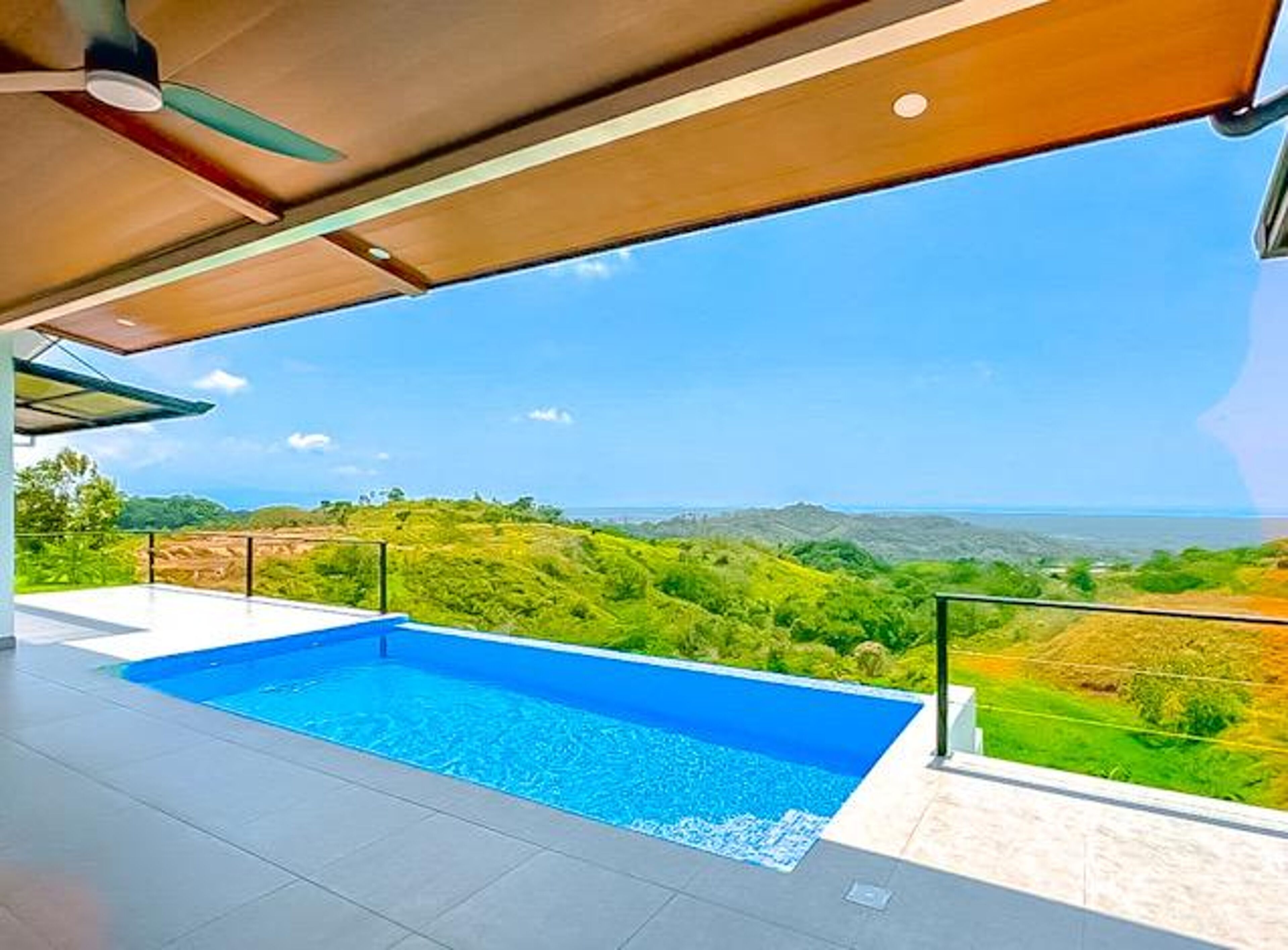 Ferienhaus, 3 Schlafzimmer, eigener Pool, Meerblick | Pool