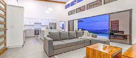 House, 3 Bedrooms, Private Pool, Ocean View | Living area