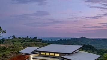 Ferienhaus, 3 Schlafzimmer, eigener Pool, Meerblick | Aussenbereich