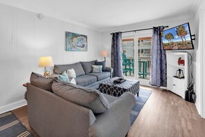TV - Duneside I 103 - Oceanfront Complex (Oceanview Unit) in Garden City Beach (Garden City Beach)