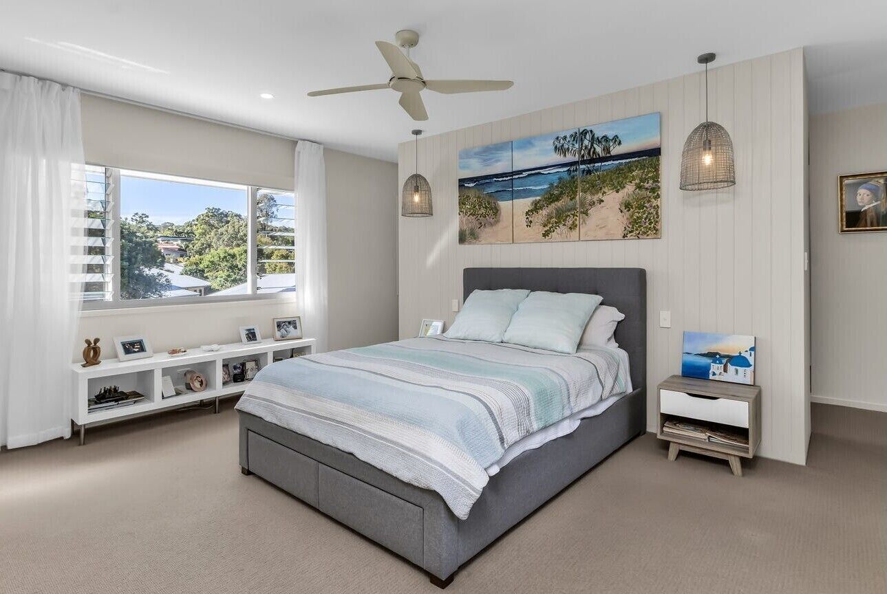 Casa geminada, 4 quartos, piscina particular, vista para a piscina