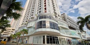 Voorkant van accommodatie