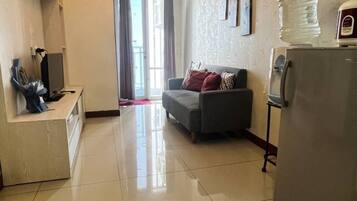 Appartement, 2 slaapkamers, balkon | Woonruimte